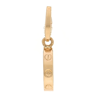 Cartier 18K Yellow Gold LOVE Ring Charm 1 of 3