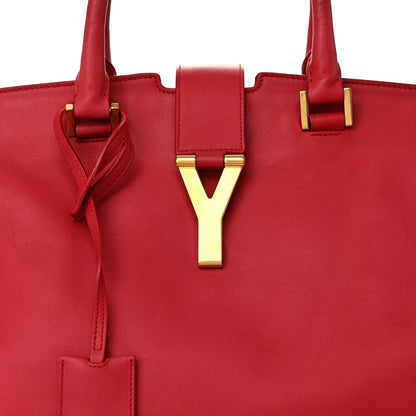 Saint Laurent Calfskin Medium Classic Y Cabas Fuchsia 7 of 12