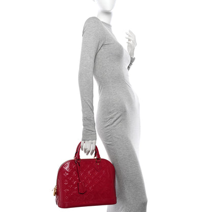Louis Vuitton Vernis Alma PM Rose Indien 2 of 11