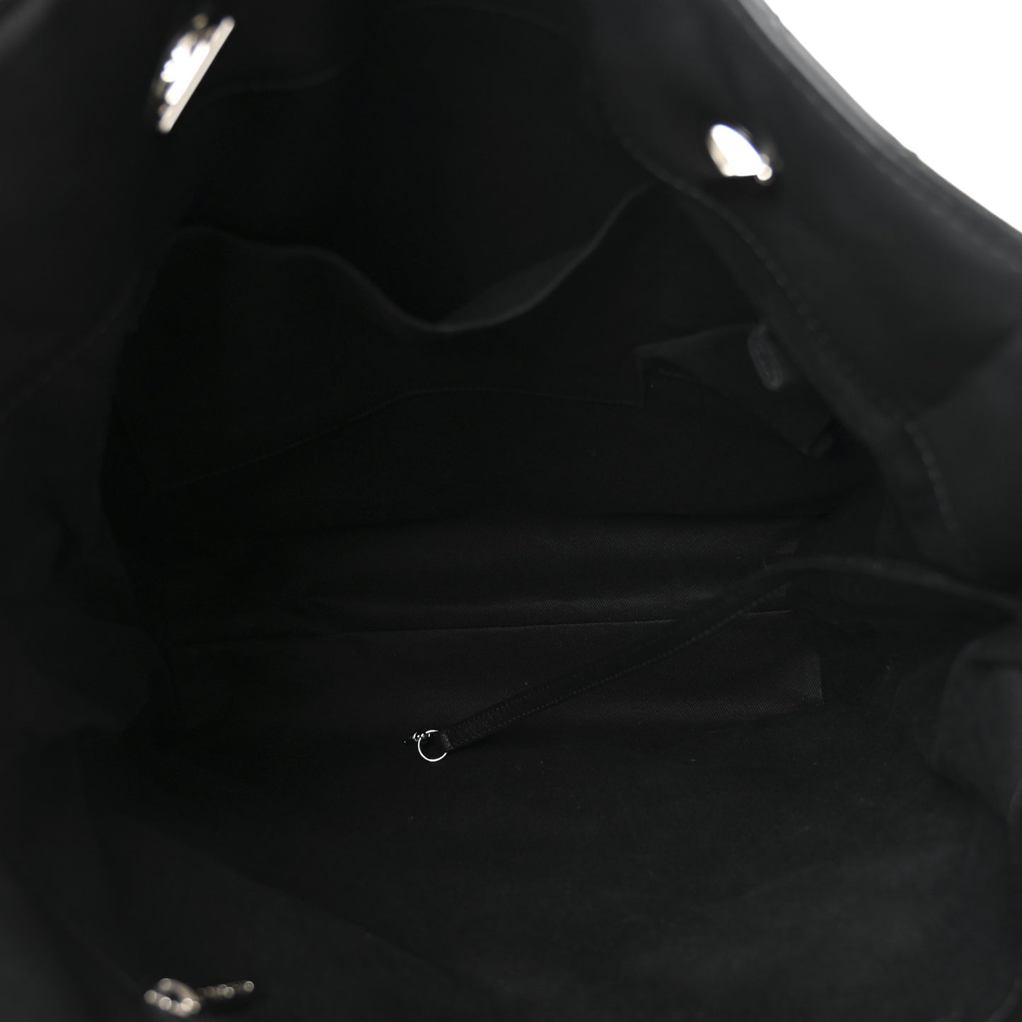 Calfskin Quilted In The Business North South Tote Black