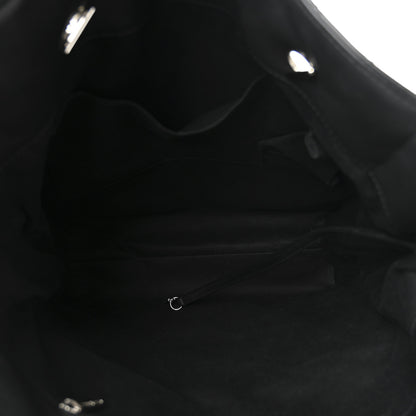 Chanel Calfskin Quilted In The Business North South Tote Black 5 of 11
