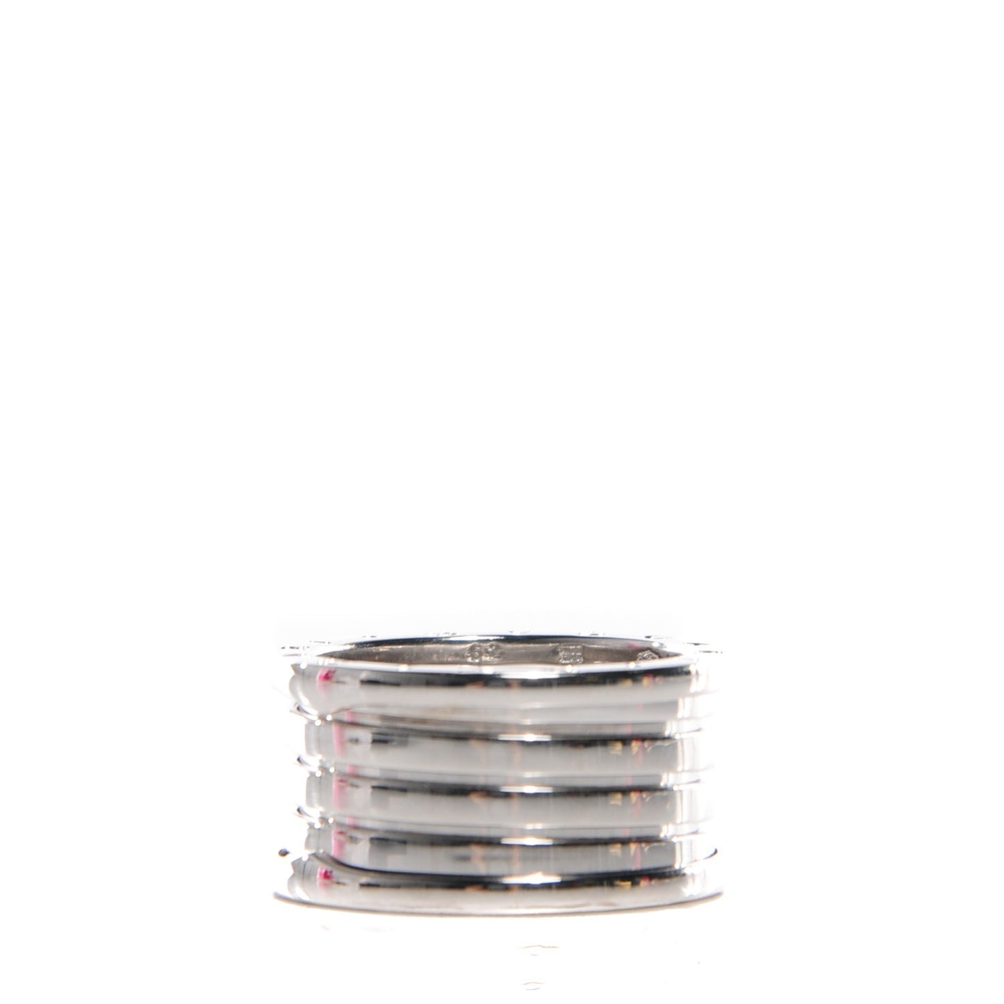 18K White Gold B.Zero1 Four-Band Ring 62 10
