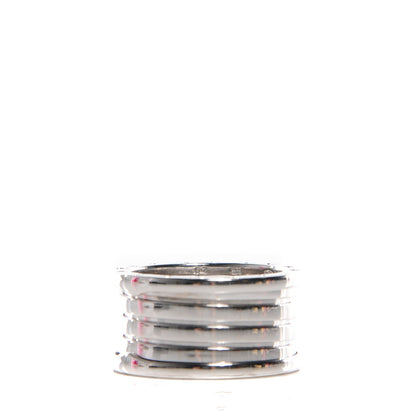 Bulgari 18K White Gold B.Zero1 Four-Band Ring 62 10 1 of 8