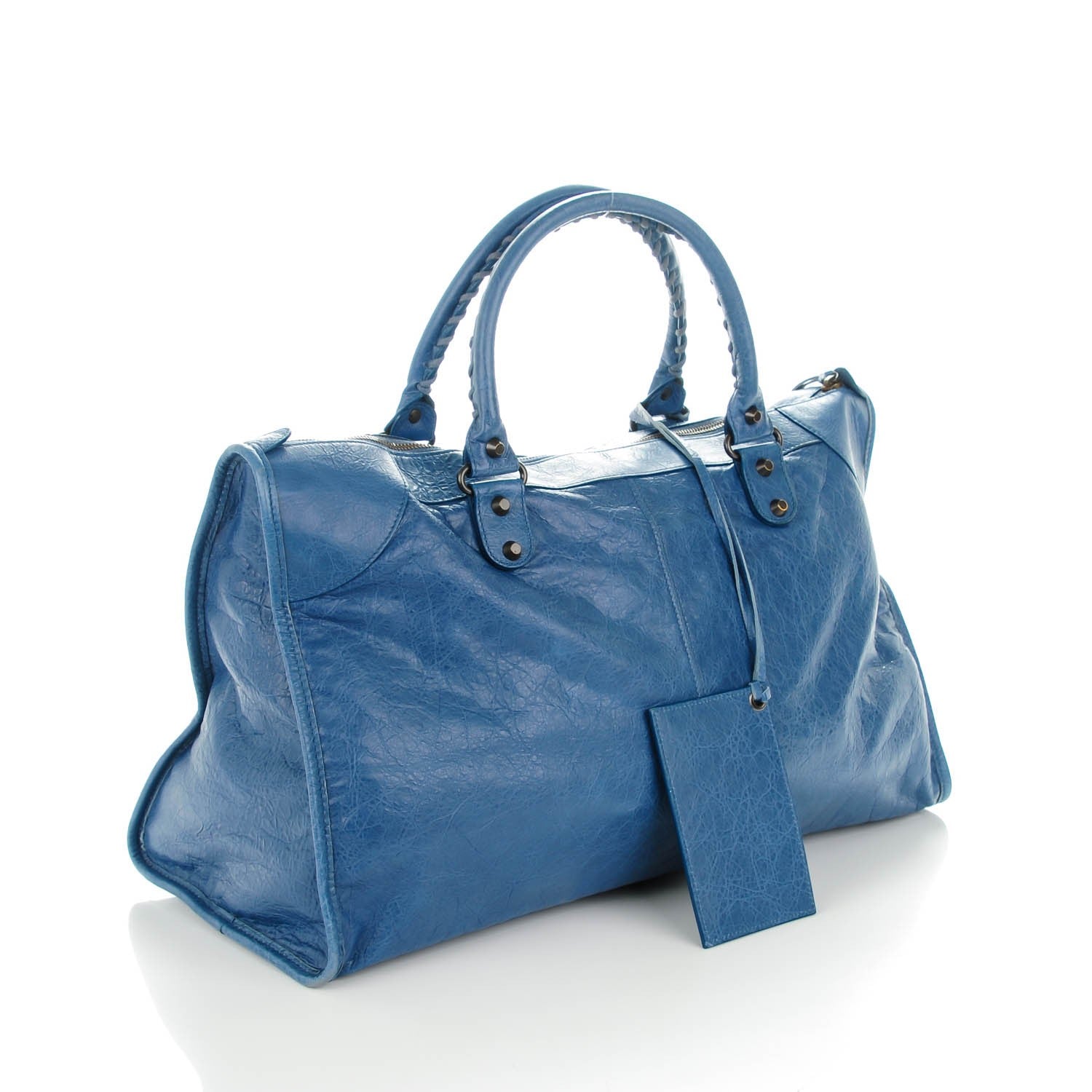 Balenciaga Agneau Classic Hardware Work Atlantique 3 of 7