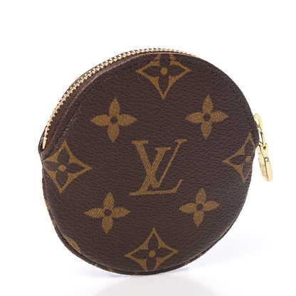 Louis Vuitton Monogram 2019 Christmas Animation Round Coin Purse Blue 2 of 7