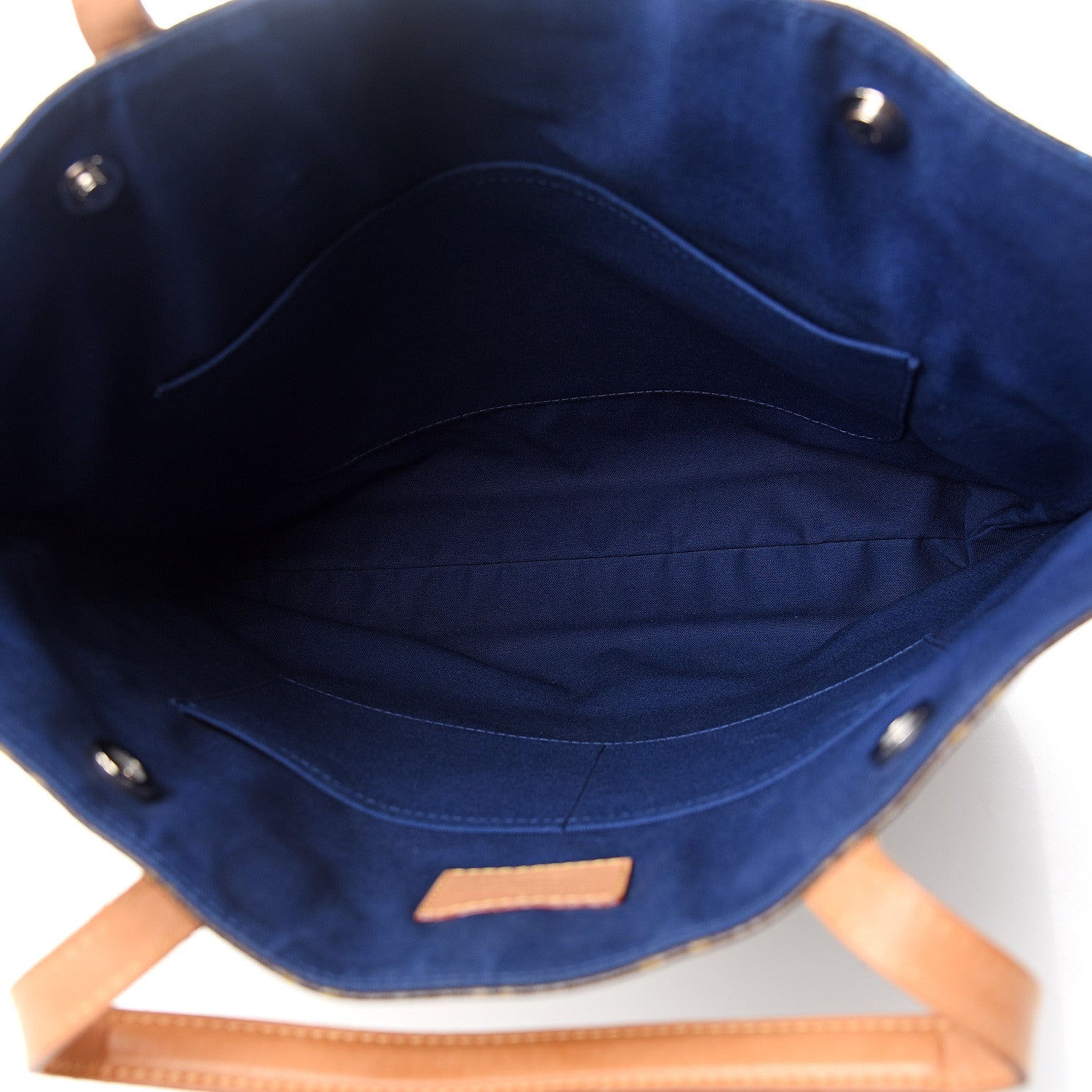 Louis Vuitton Monogram V Cabas Jour Blue 4 of 12