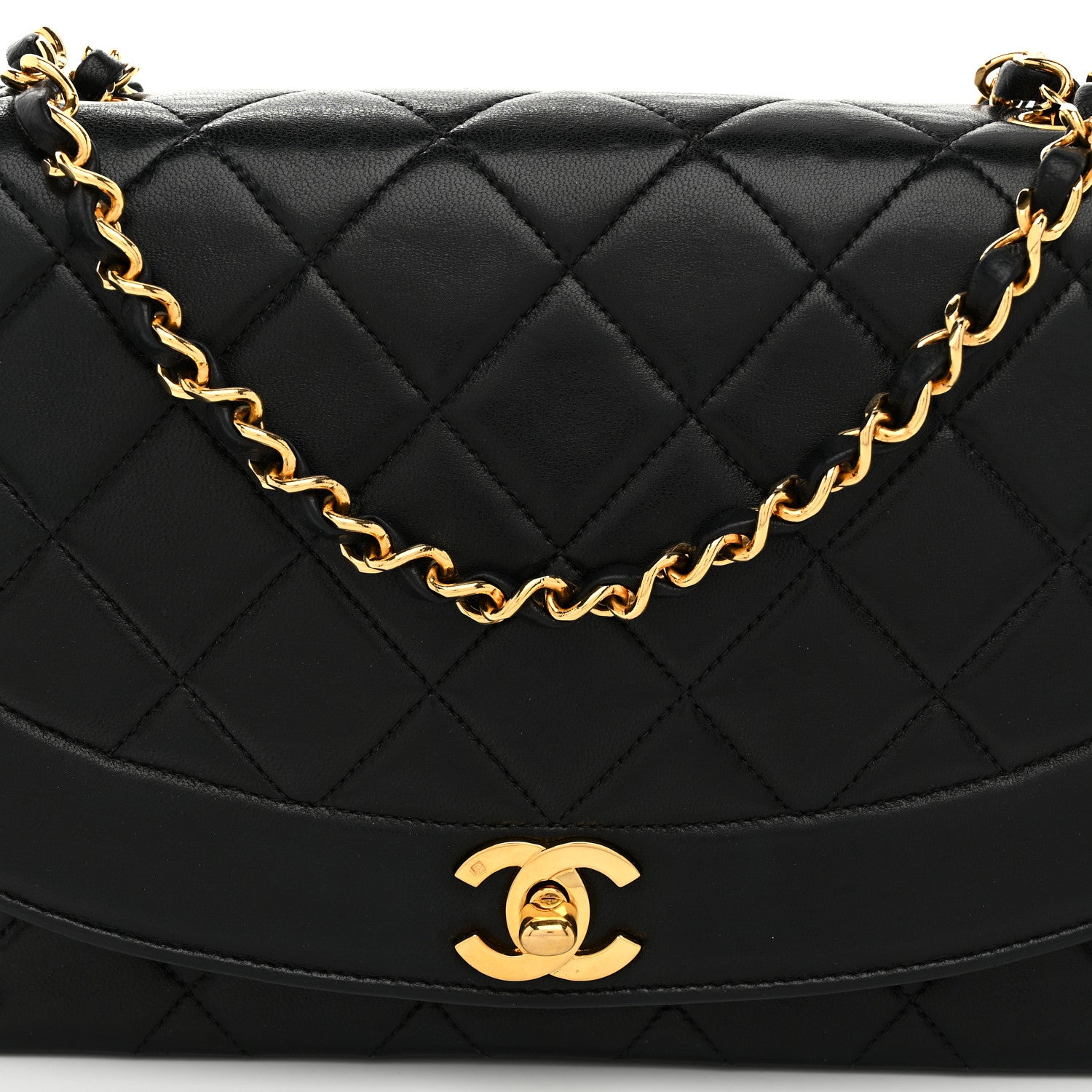 Chanel Lambskin Quilted Small Single Flap Black 5 of 11