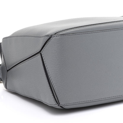 Loewe Calfskin Small Puzzle Bag Gunmetal 8 of 9