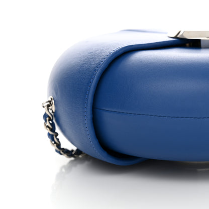 Chanel Lambskin Evening In the Air Bag Blue 9 of 12