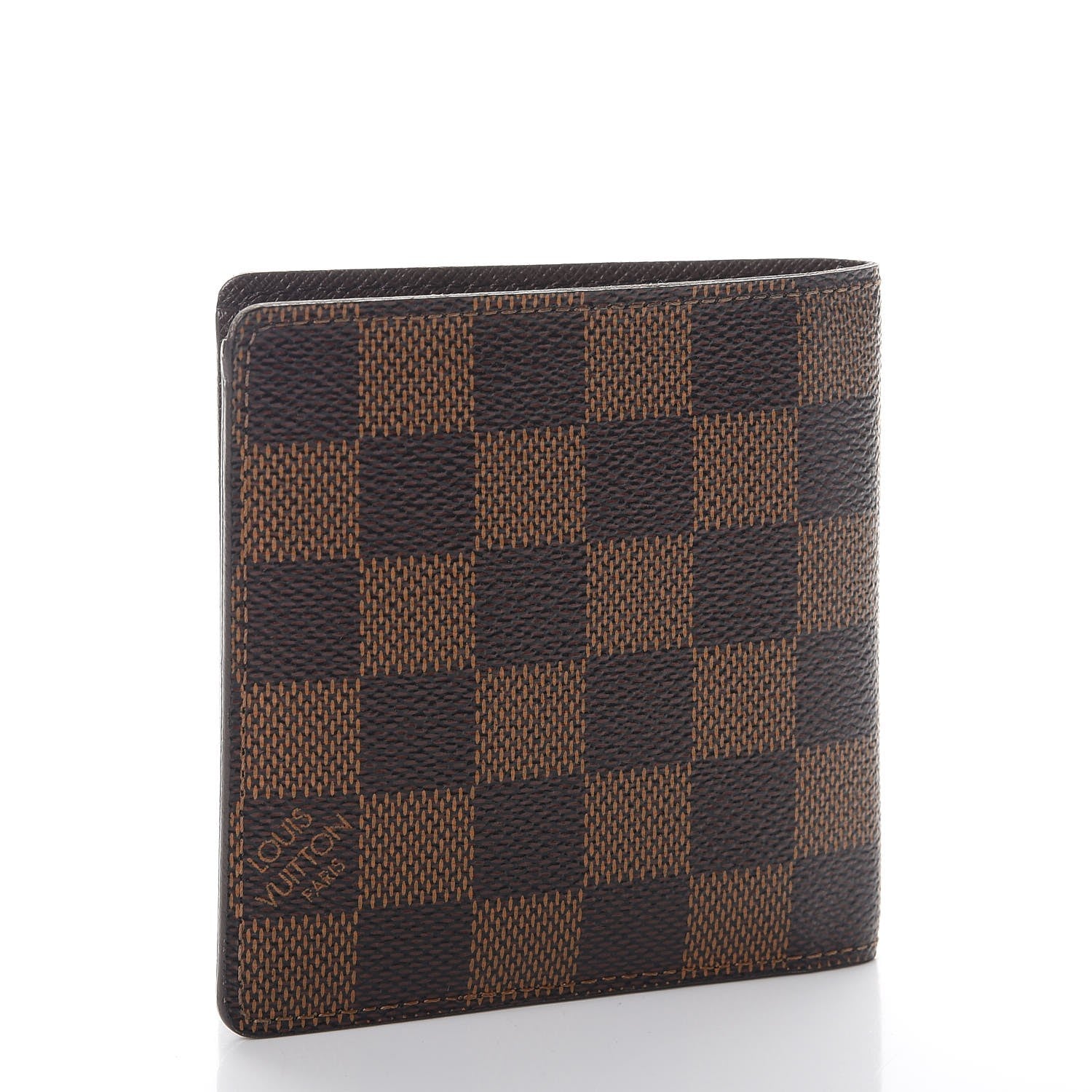 Louis Vuitton Damier Ebene Billfold Wallet 6 Credit Card Slots 3 of 8