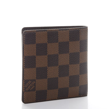 Louis Vuitton Damier Ebene Billfold Wallet 6 Credit Card Slots 3 of 8