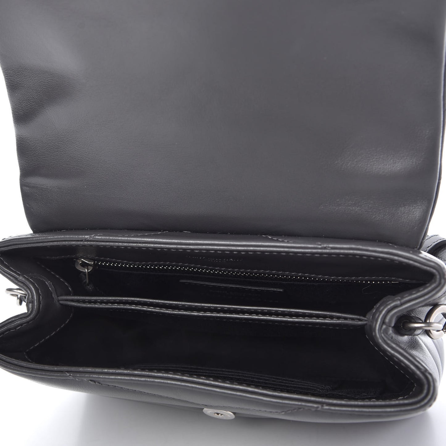 Calfskin Y Quilted Monogram Toy Loulou Crossbody Bag Storm