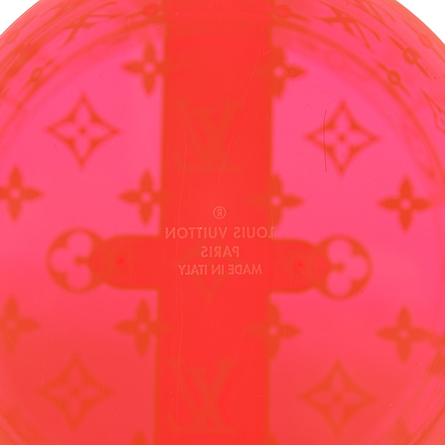 Transparent Plexiglass Box Scott Fluorescent Pink