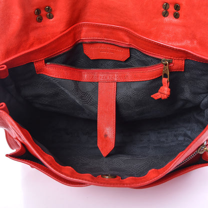 Proenza Schouler Lambskin PS1 Large Satchel Lipstick Red 7 of 16