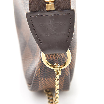 Louis Vuitton Damier Ebene Mini Pochette Accessories 6 of 7