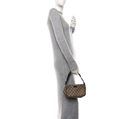 Gucci Monogram Shoulder Bag Dark Brown 2 of 9