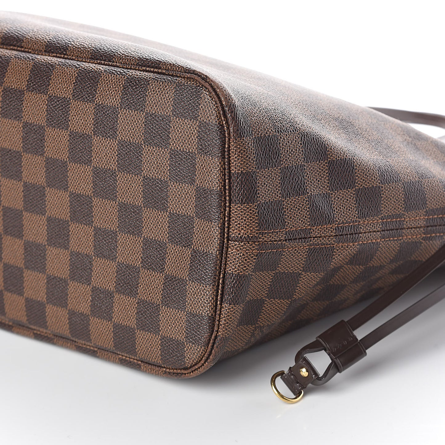 Damier Ebene Neo Neverfull MM Rose Ballerine