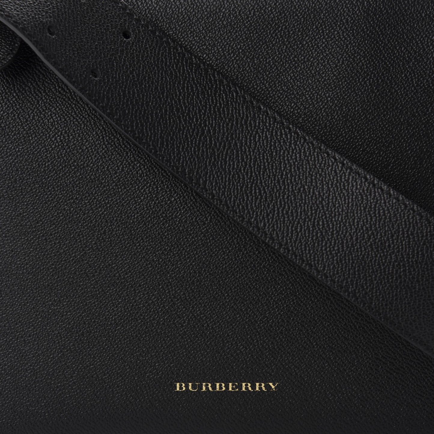 Soft Grain Calfskin House Check Small Helmsley Crossbody Black