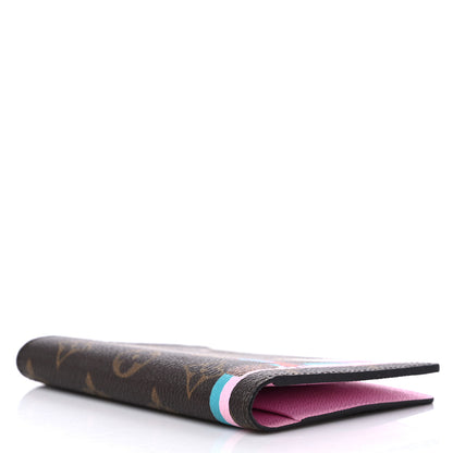 Louis Vuitton Monogram 2016 Christmas Animation Passport Cover Rose Ballerine 4 of 7