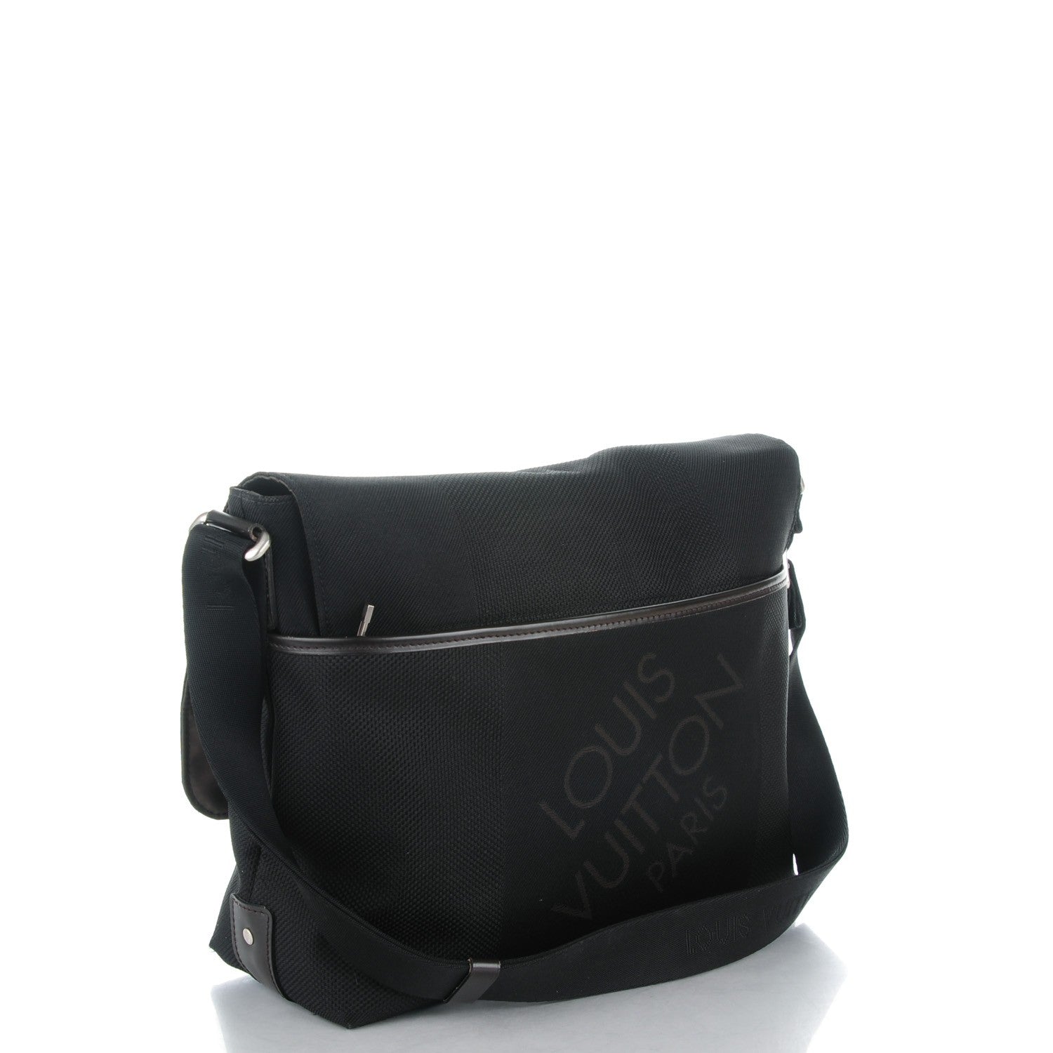 Louis Vuitton Damier Geant Loup Messenger Bag Black 3 of 7