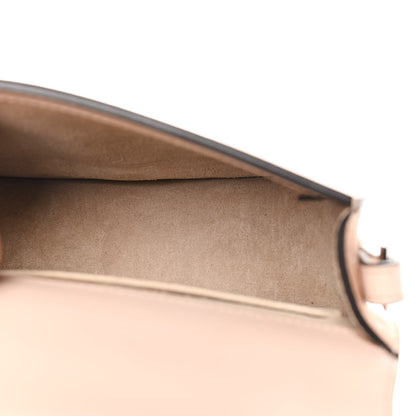 Chloe Calfskin Crystal Embellished Small Nile Bracelet Bag Cement Pink 4 of 13