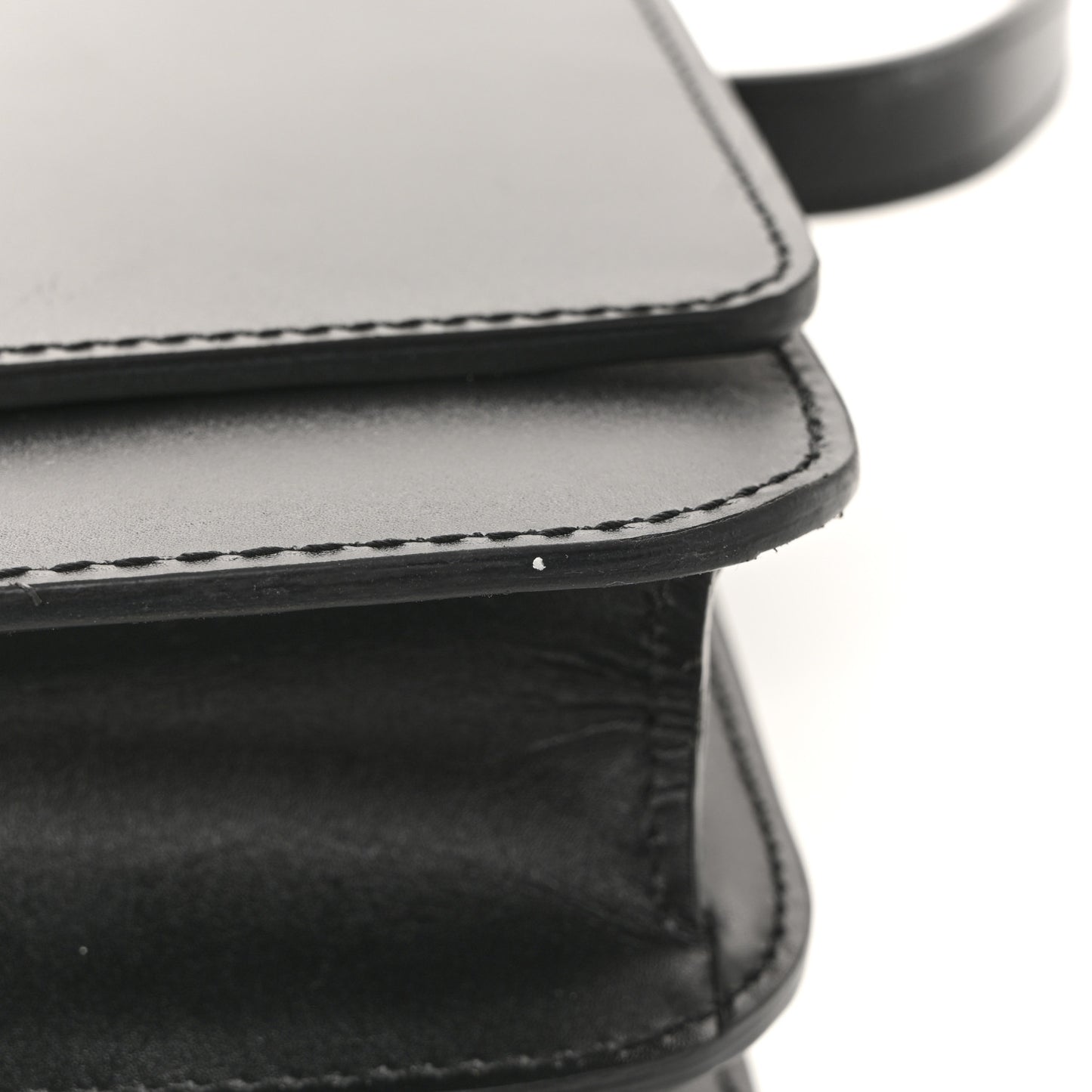 Calfskin Medium TB Bag Black