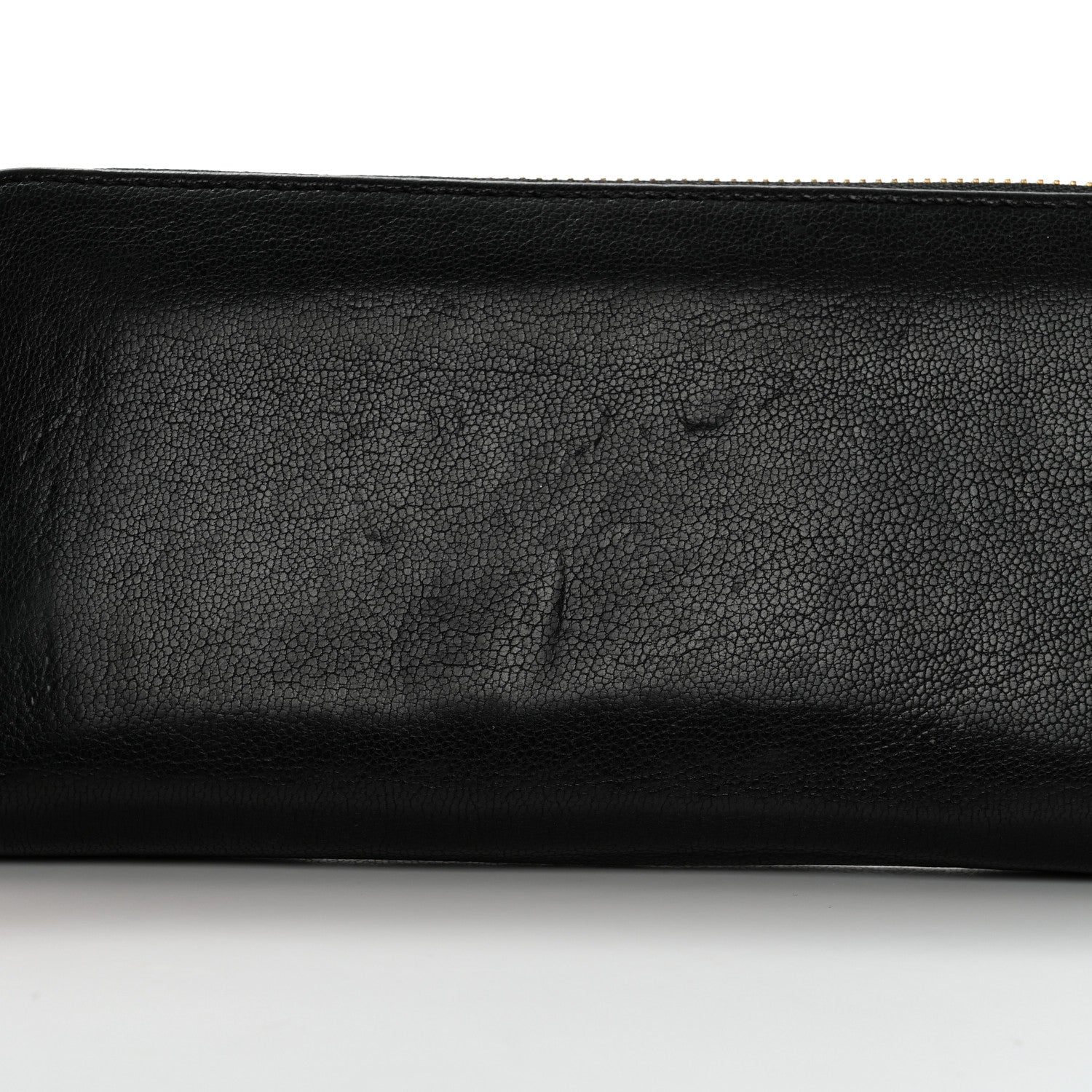 Mulberry Shiny Goatskin Tree Zip Around Wallet Black 10 of 11