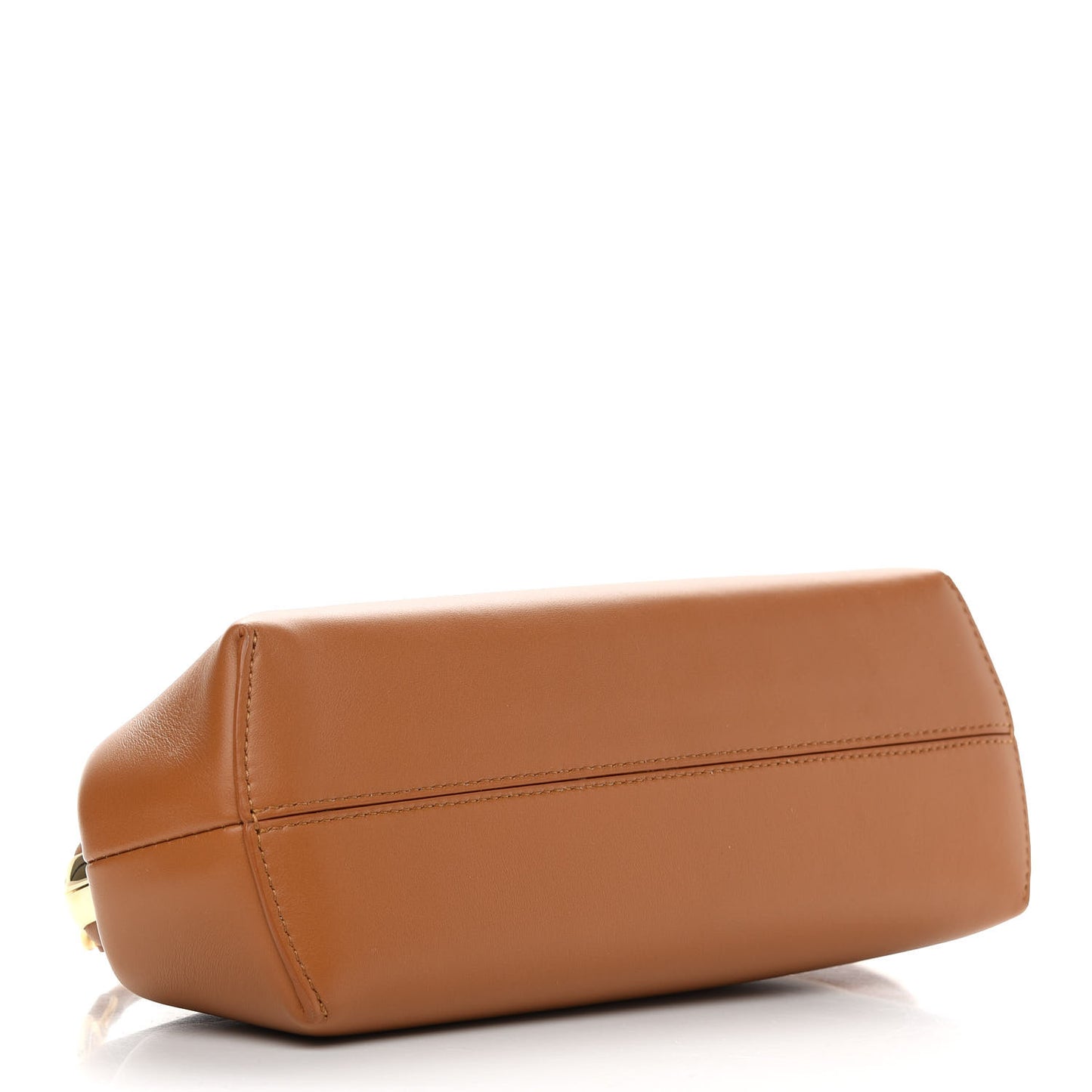 Shiny Nappa Small Fendi First Caramello