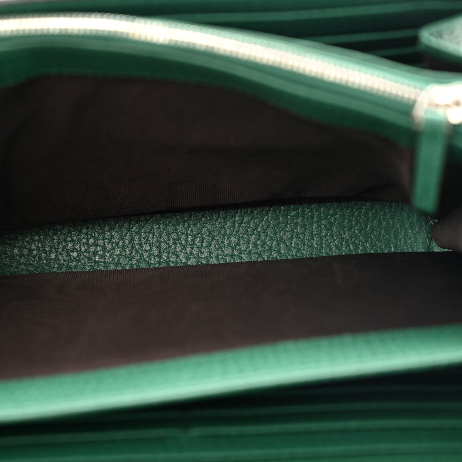 Gucci Calfskin Mini Dionysus Chain Wallet Emerald 5 of 14