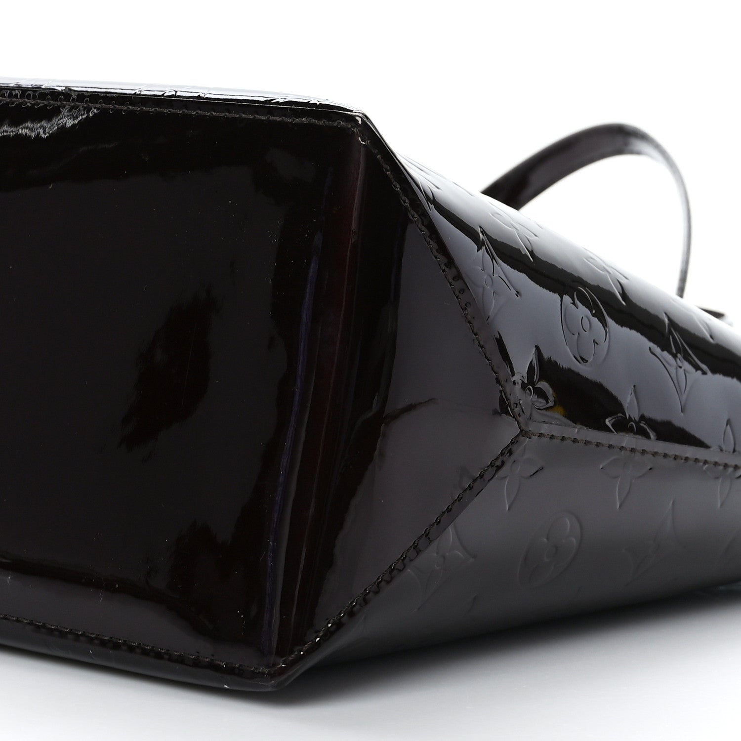 Louis Vuitton Vernis Wilshire MM Amarante 8 of 8