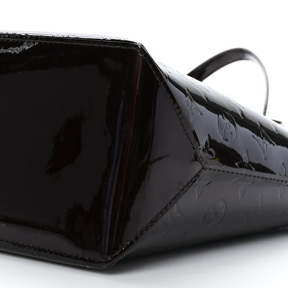 Louis Vuitton Vernis Wilshire MM Amarante 8 of 8