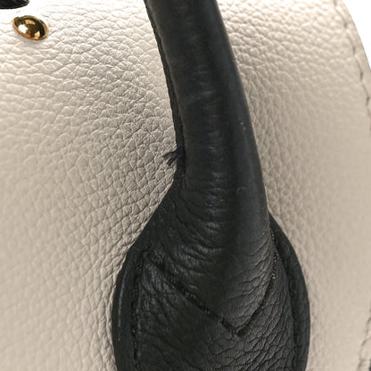 Louis Vuitton Calfskin Mechanical Flowers Lockme Backpack Black White 16 of 17