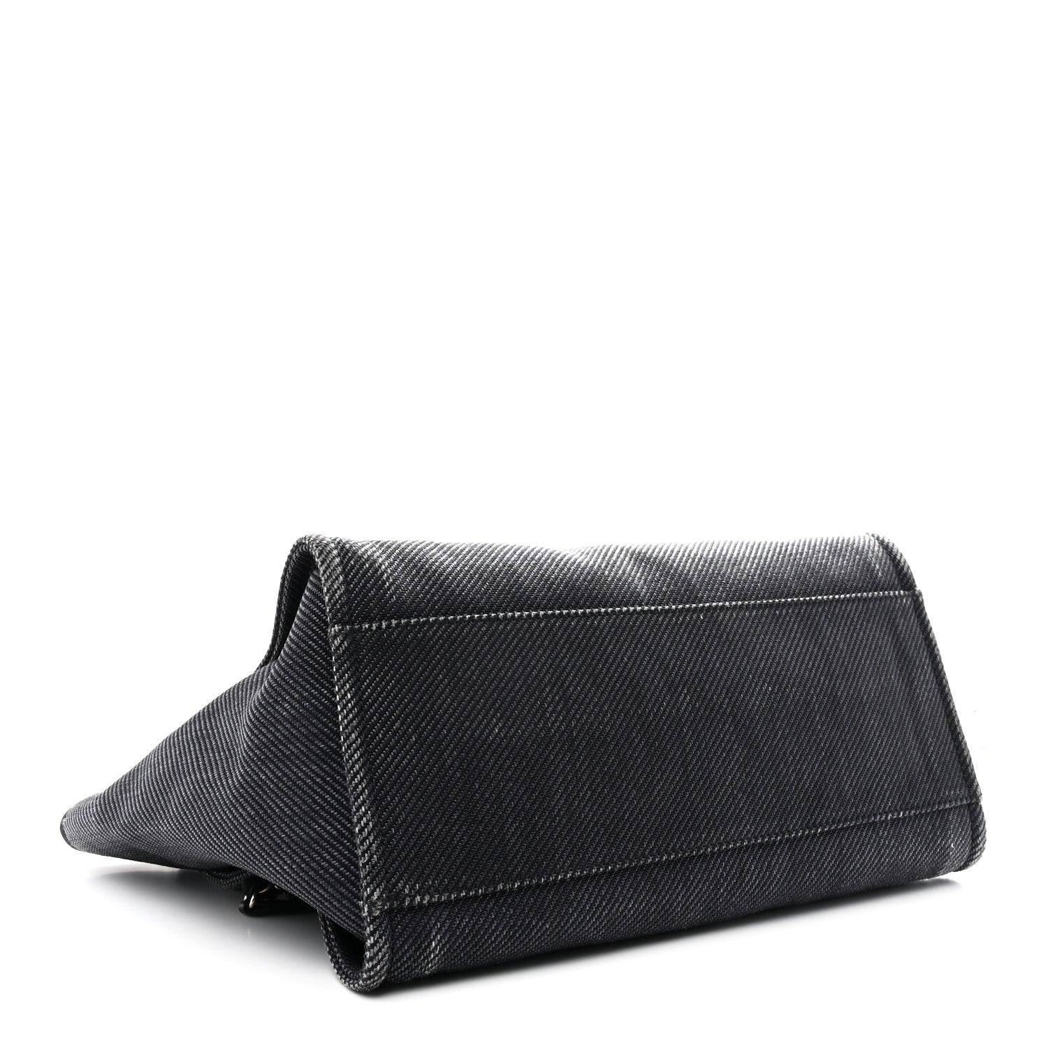 Chanel Woven Straw Raffia Medium Deauville Tote Black 4 of 10