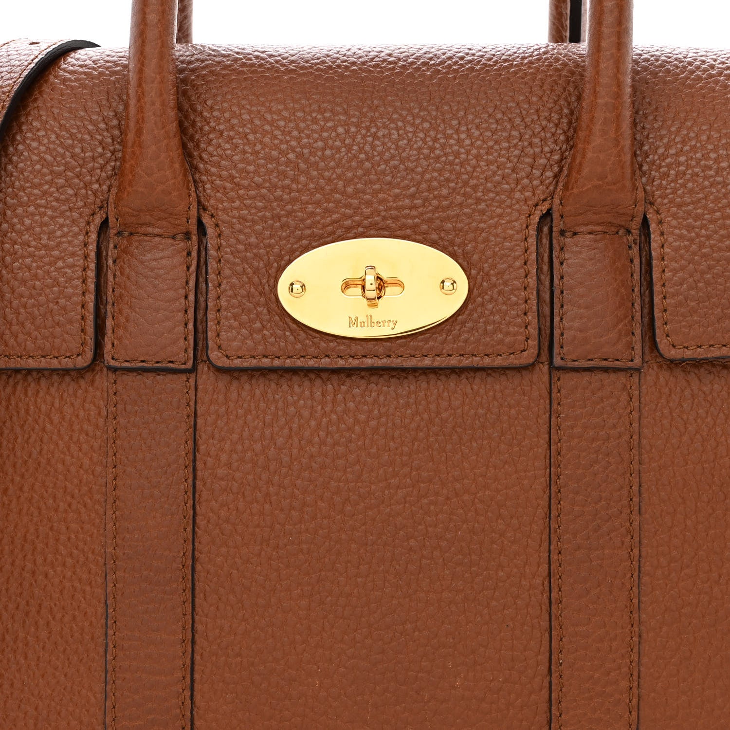 Mulberry Classic Grain Small New Bayswater Oak 8 of 10