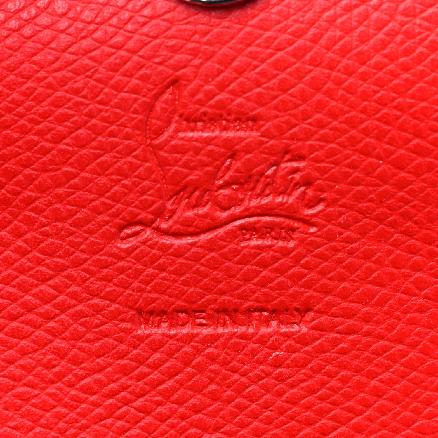 Christian Louboutin Calfskin Spiked Mini Explorafunk Keyring Bag Loubi 6 of 9