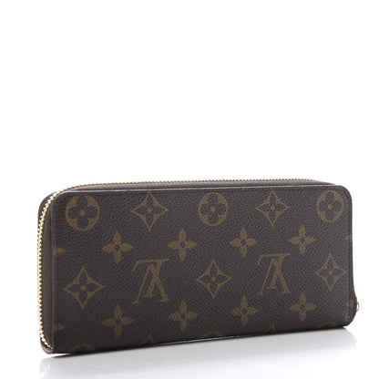 Louis Vuitton Monogram Clemence Wallet Rose Ballerine 3 of 10