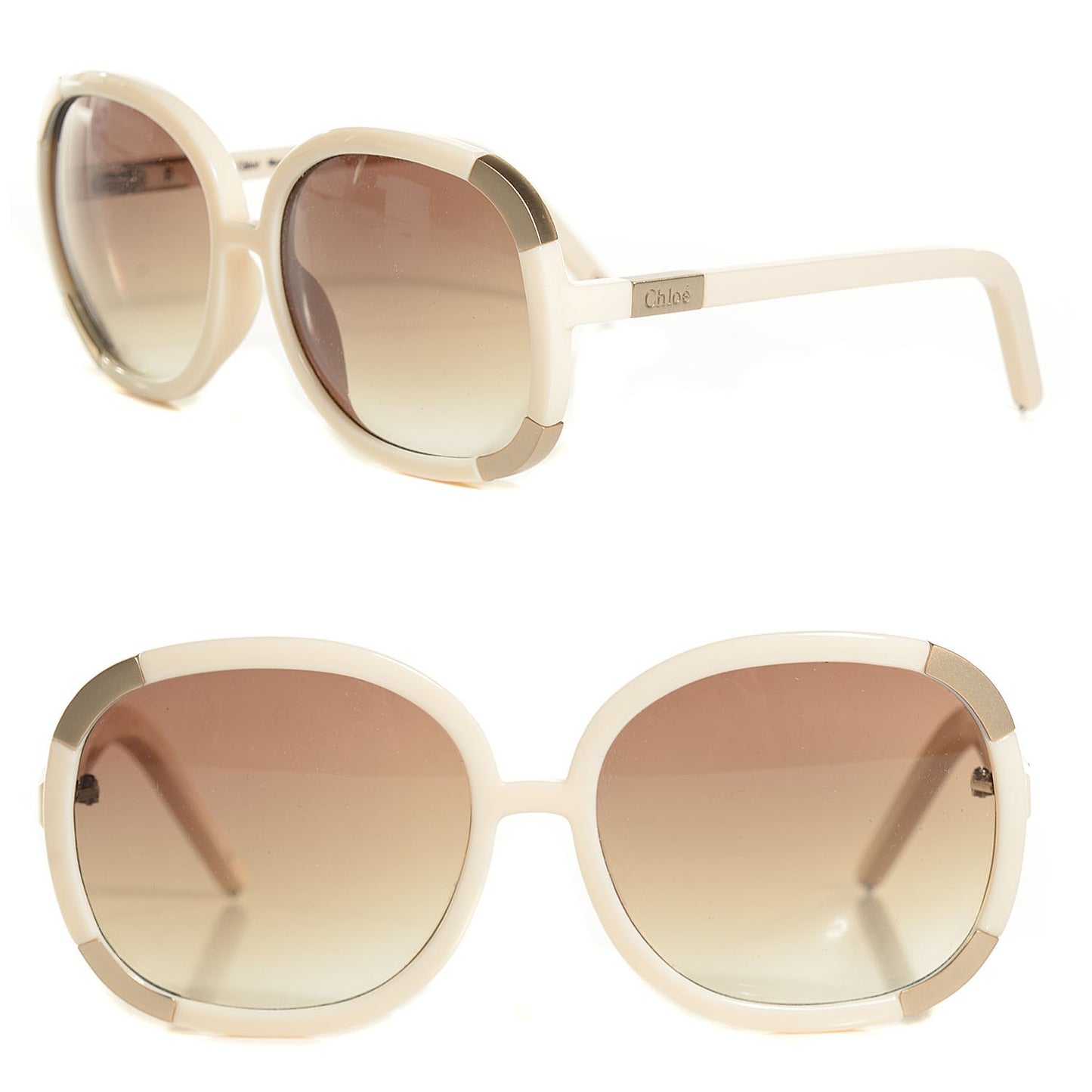 Myrte Oversized Sunglasses 2119 Cream