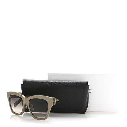 Celine Acetate Triomphe Sunglasses CL 40253F Green 8 of 8