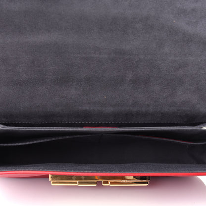 Fendi Vitello Dolce Bi-Color 3Baguette Shoulder Bag Mattone White 3 of 4