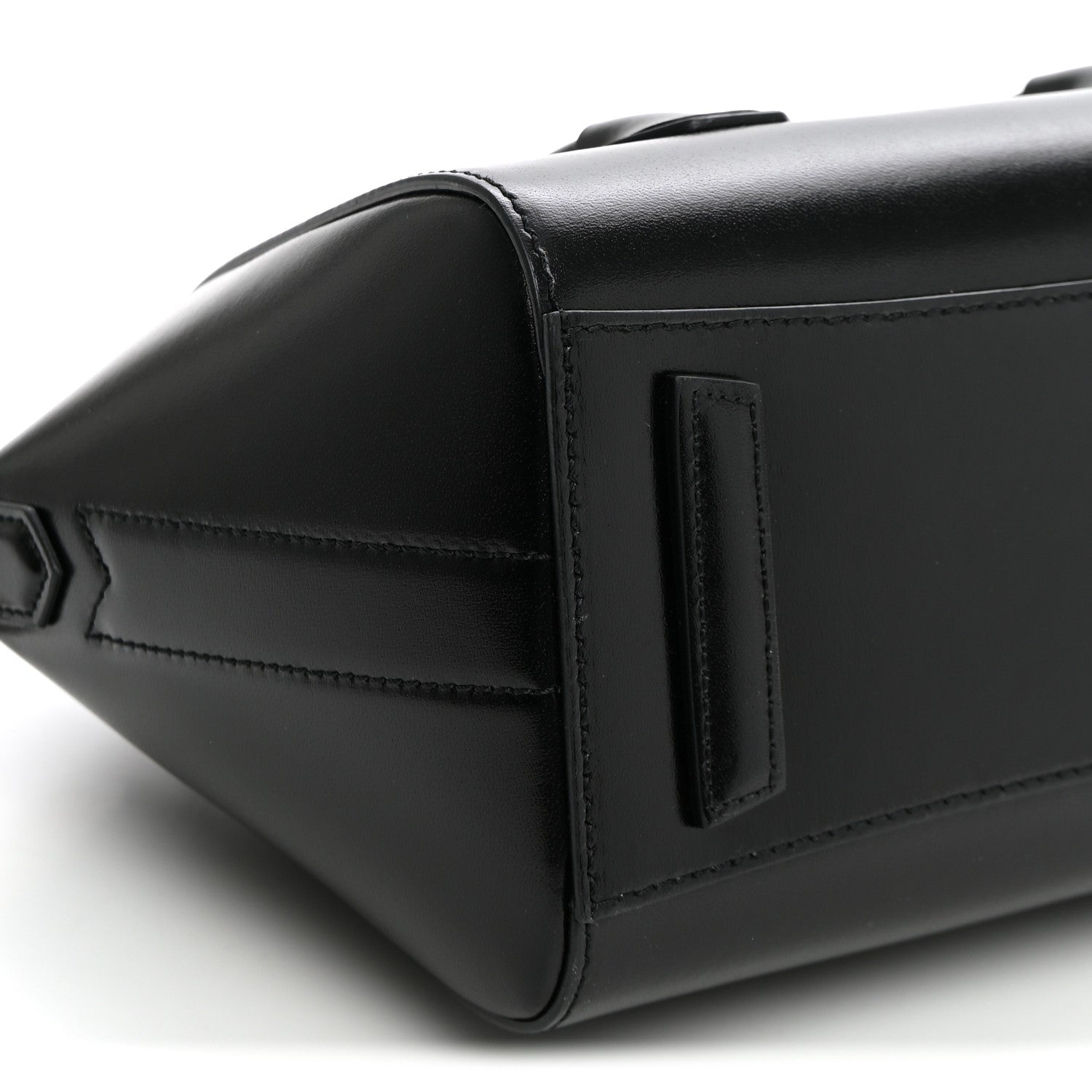 Givenchy Box Calfskin Mini Lock Antigona Shoulder Bag Black 7 of 8