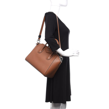 Givenchy Sugar Goatskin Small Antigona Pony Brown 2 of 10
