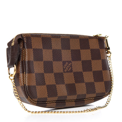 Louis Vuitton Damier Ebene Mini Pochette Accessories 3 of 10