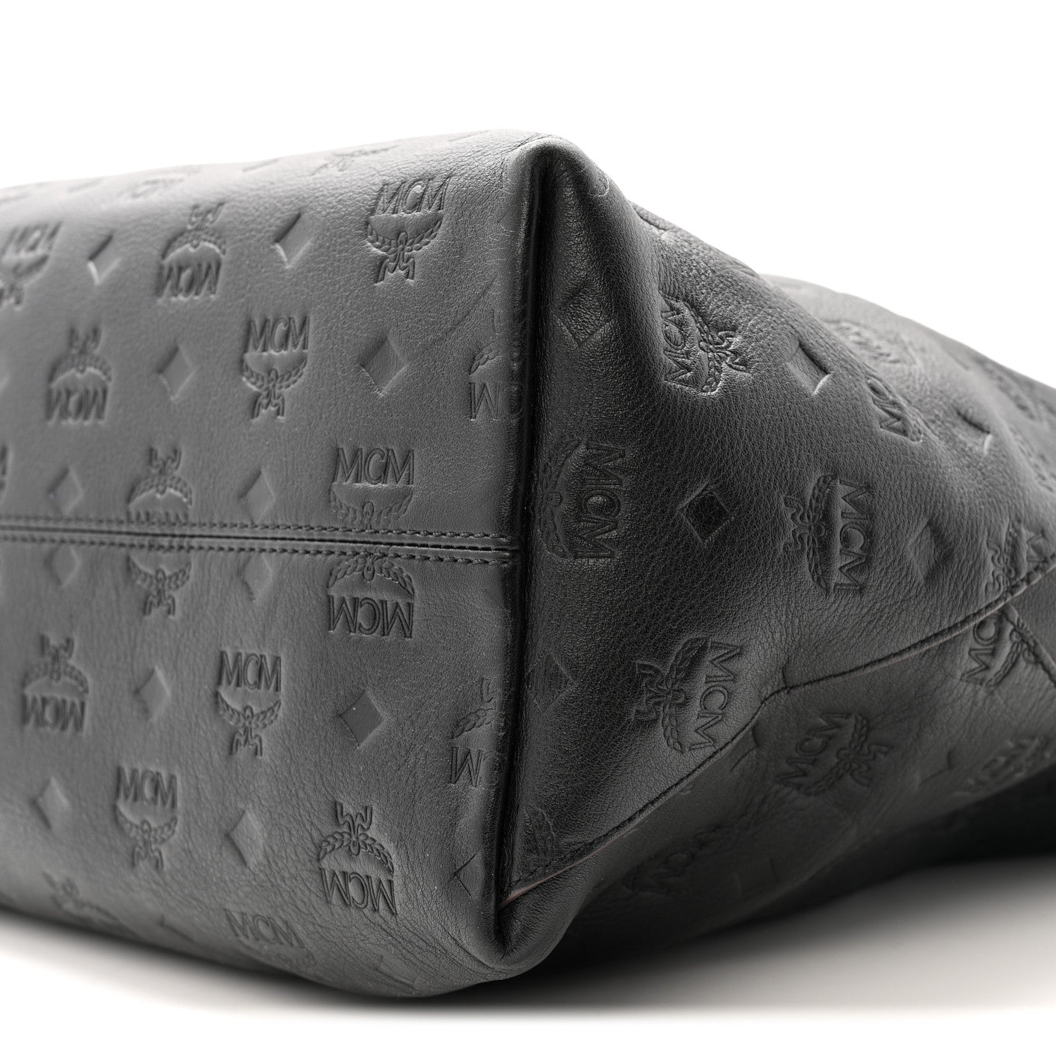 MCM Calfskin Ottomar Large Klara Hobo Black 10 of 14