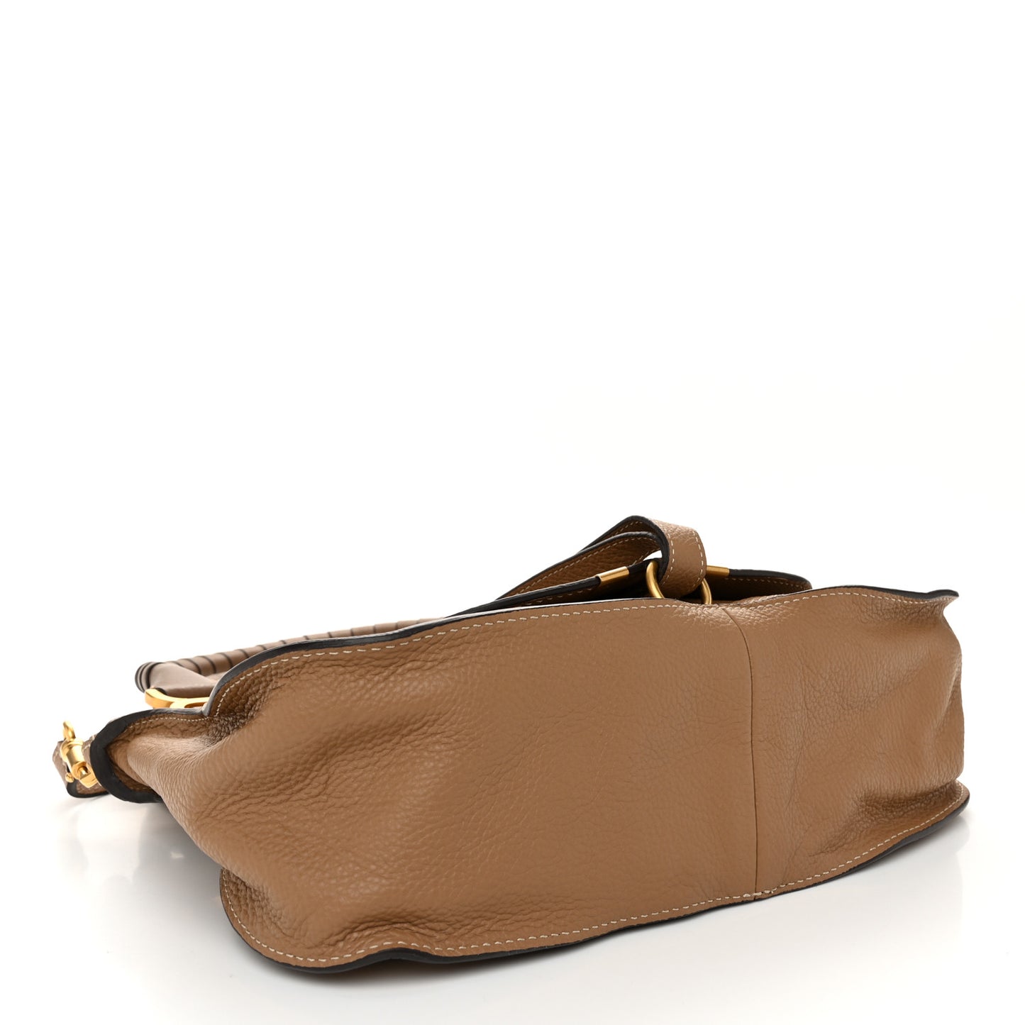 Calfskin Medium Marcie Satchel Nut