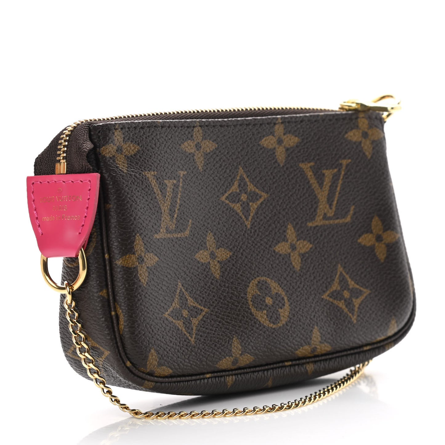 Monogram 2020 Christmas Animation Roller Coaster Mini Pochette Accessories Pivoine
