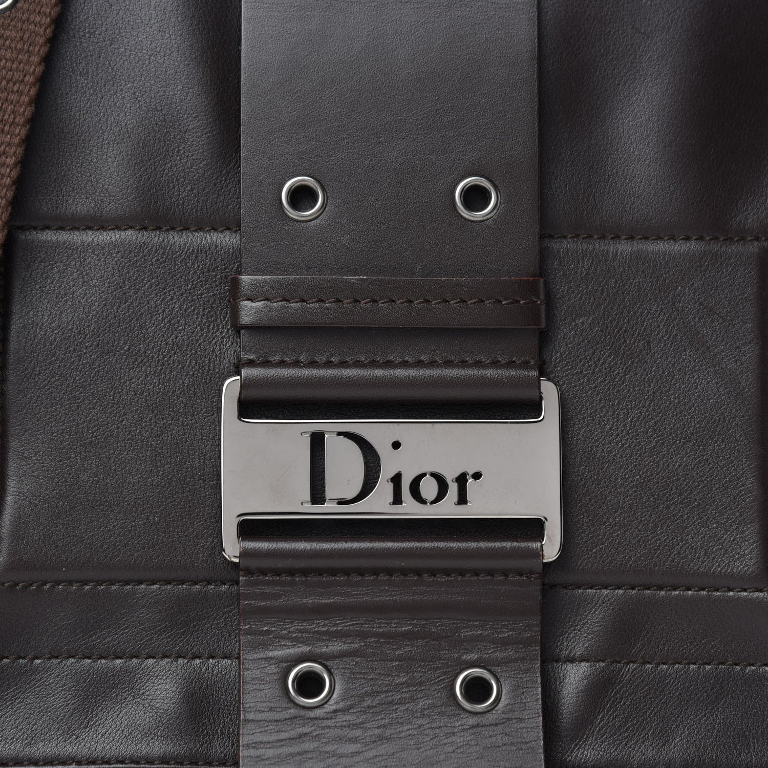 Christian Dior Calfskin Street Chic Messenger Brown 14 of 14