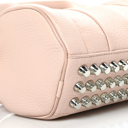 Alexander Wang Pebbled Lambskin Mini Rockie Pale Pink Pale Gold Hardware 7 of 8