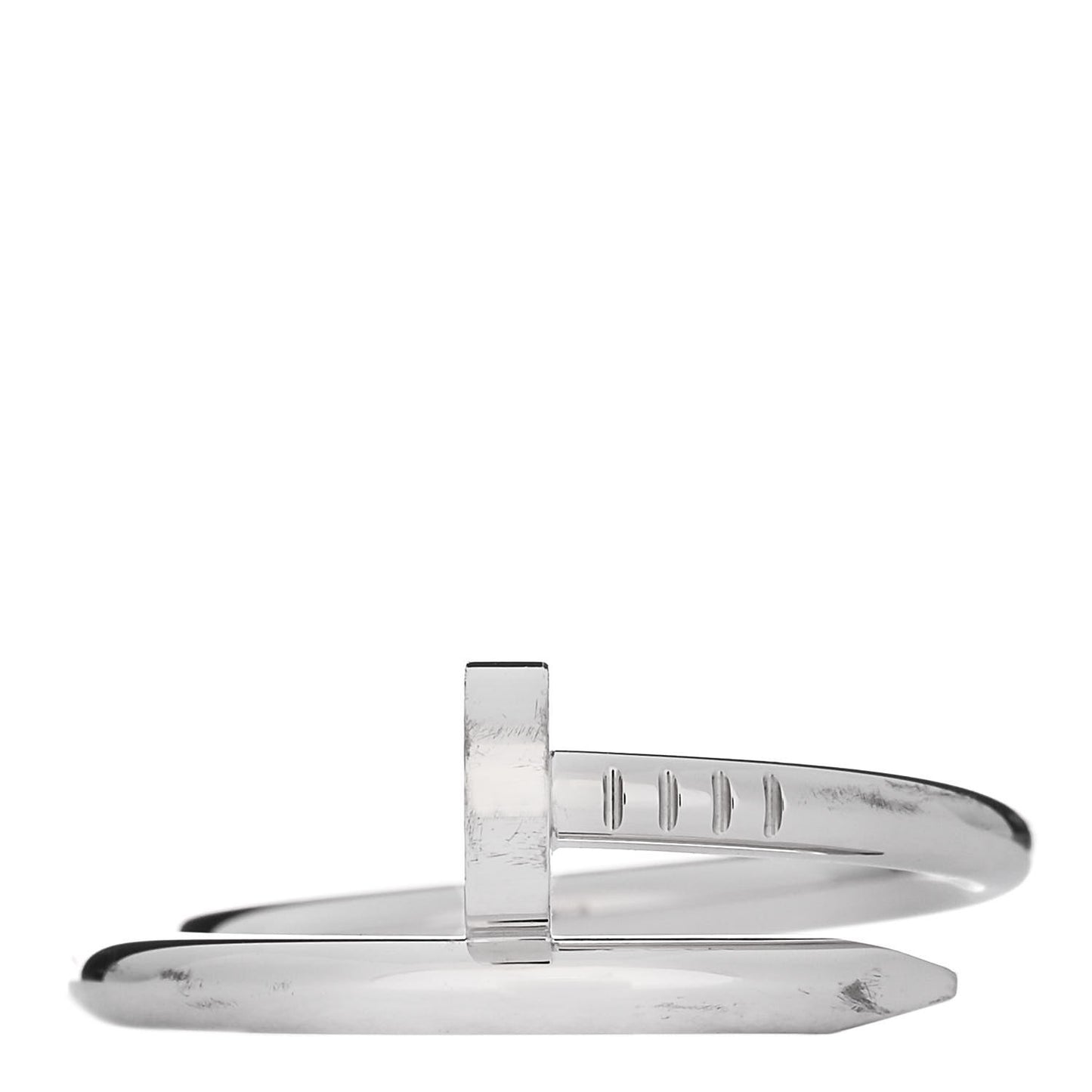 18K White Gold Juste Un Clou Ring 66 11.5