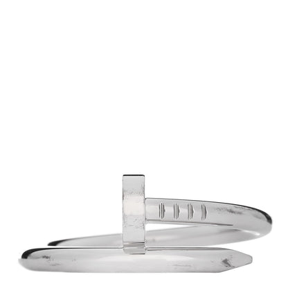 Cartier 18K White Gold Juste Un Clou Ring 66 11.5 1 of 5