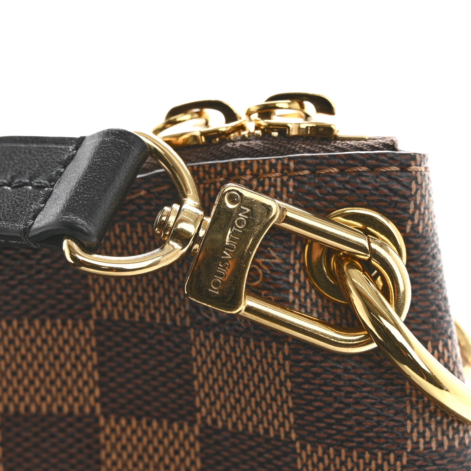 Louis Vuitton Damier Ebene Odeon PM Black 11 of 12